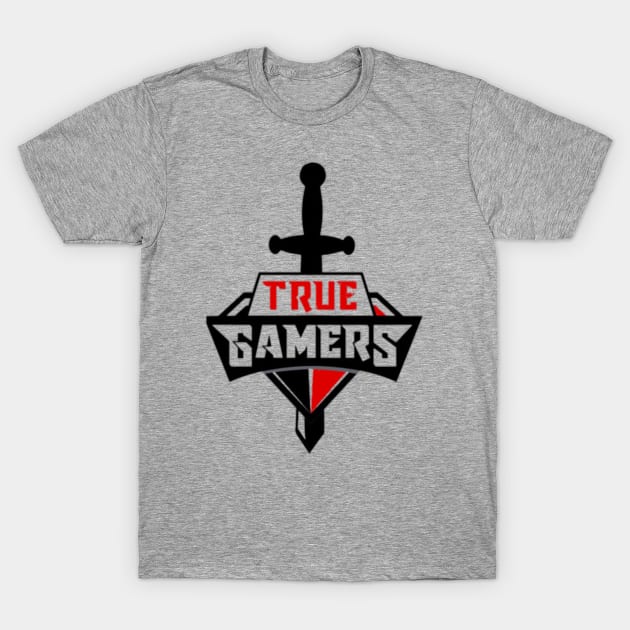 TrueGamers T-Shirt by GeekyGaming